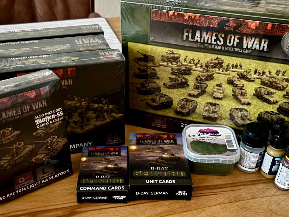 FoW – Meine Armeeliste für die 21.&nbsp;Panzer-Division